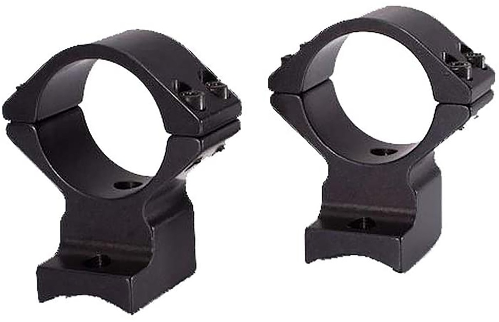 Talley 75X734 Scope Mount/Ring Combo  Extended Black Anodized Aluminum 30mm Tube Howa 1500/Howa Mini High Rings Short/Long Action 0 MOA