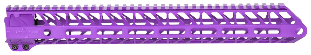 Timber Creek Outdoors ME15HGPPA Enforcer 15 Inch Hand Guard M-LOK  Purple Anodized
