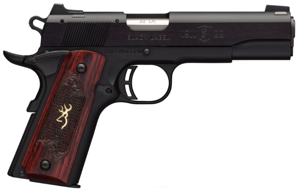 Browning 1911-22 MED 22LR BL 4.25" 10+1