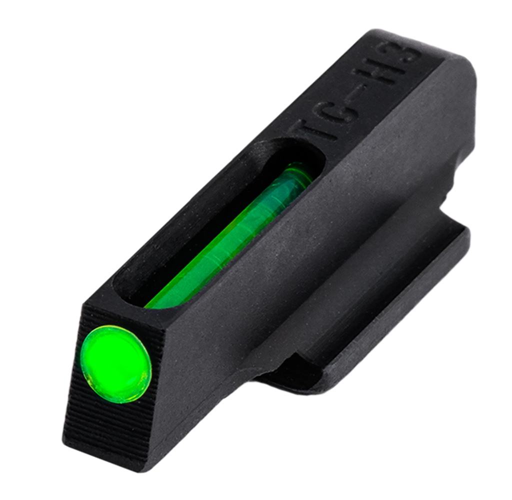 TruGlo TGTG131RT1 TFO  Green/Tritium/Fiber Optic Front Sight-Green/Tritium/Ruger SR9/SR9c