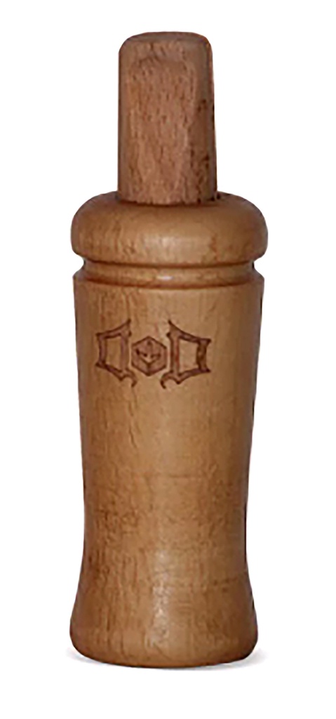 Drury Outdoors DODCROW Signature Locator Open Crow Call Attracts Turkeys, Brown Wood, Mylar Reed