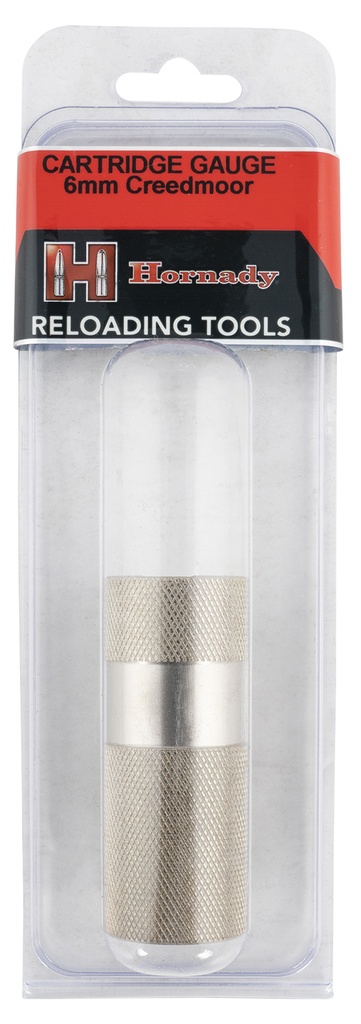 Hornady 380720 Lock-N-Load Cartridge Gauge 6mmCreedmoor Silver