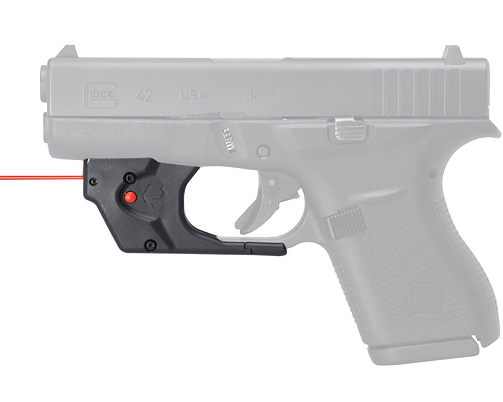 Viridian 9120014 Red Laser Sight for Glock 42/43/43X/48 E-Series Black