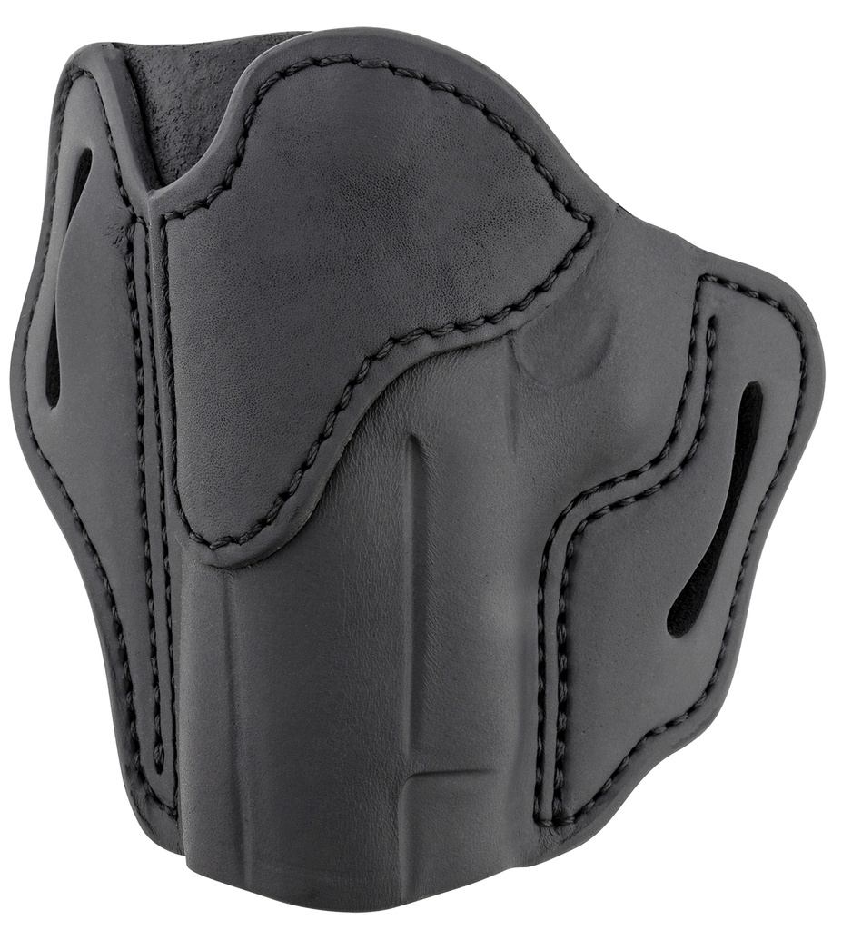 1791 Gunleather ORBH23SBLL BH2.3 Optic Ready OWB Size 2.3 Stealth Black Leather Belt Slide Compatible w/Glock 17/S&W M&P Shield Left Hand