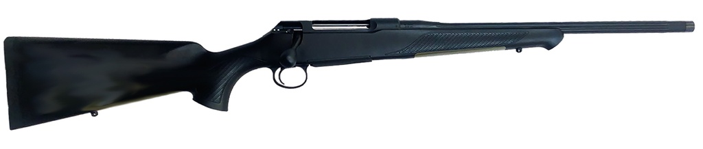 Sauer S1PAXT65C 100 Pantera XT Full Size 6.5 Creedmoor 5+1 20" Black Cerakote Fluted Threaded Barrel, Black Cerakote Drilled & Tapped Steel Receiver, Black Max Synthetic Stock