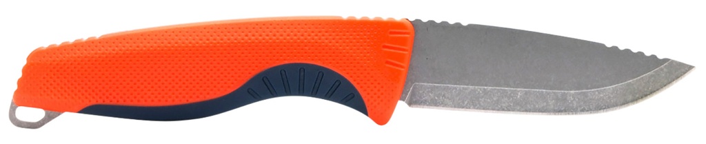 S.O.G SOG17410341 Aegis FX  3.70" Fixed Drop Point Plain Satin 4116 Krupp SS Blade, Recue Red w/Indigo Accents GREEN Handle, Includes Sheath