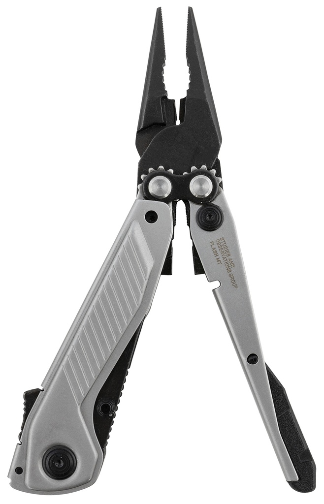 S.O.G SOG29550141 Flash MT Black/Silver Cryo D2 5.60" Long Plain Blade