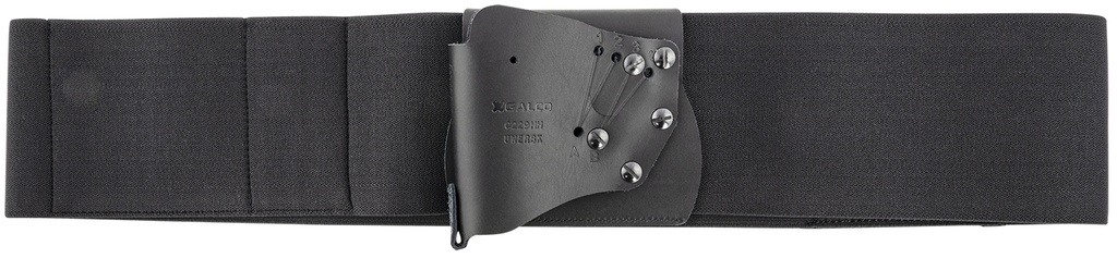 Galco UWERBKXL UnderWraps Elite Black XL Leather/Nylon Handgun