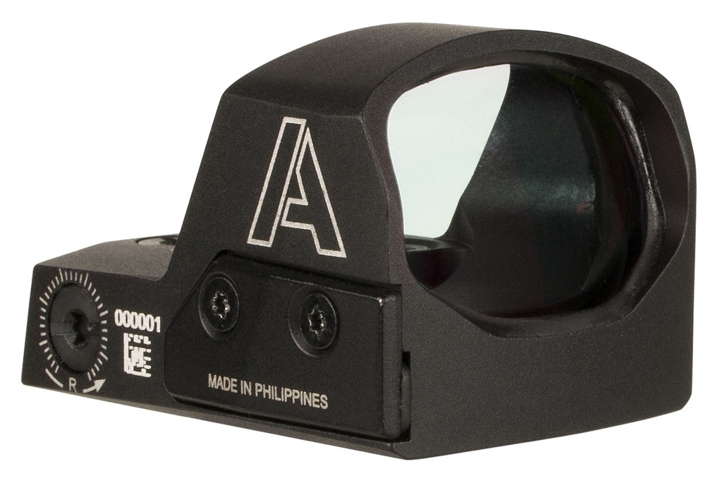 AmeriGlo HVN02 Haven  Matte Black 1x 5 MOA Red Dot