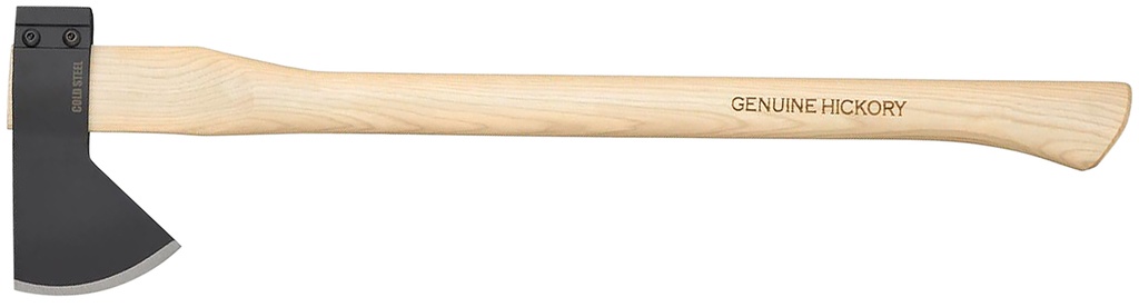 Cold Steel CS90QB Hudson Bay Camp  4.13" Plain 1055 Carbon Steel Blade American Hickory Handle 27"