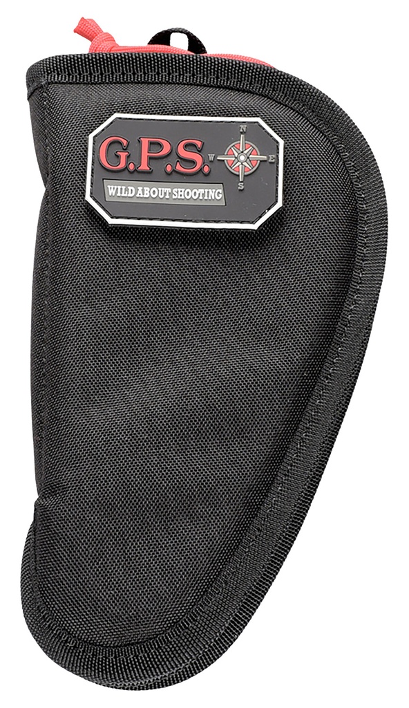 G*Outdoors GPS Bags 1004CPCB Discreet Case  w/ Black Finish w/ Lockable Zipper for 4" or Less Barrel Handgun