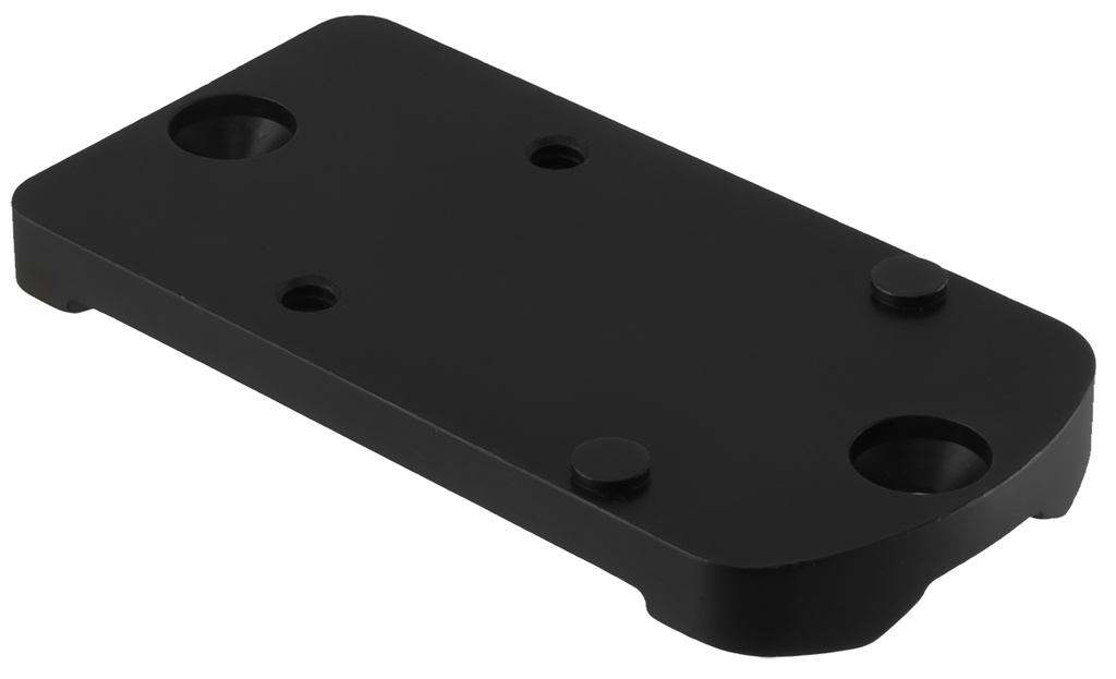 TruGlo TGTG8950R2 Pistol Red Dot Sight Mount  Black Nitride Fortress