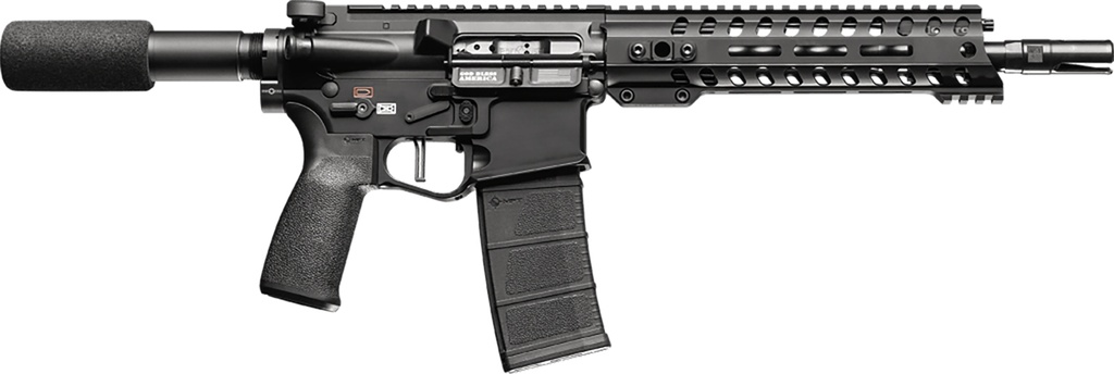 Patriot Ordnance Factory POF 01798 REN+ PSTL DI MFT 10 9M RAIL 556 BLK