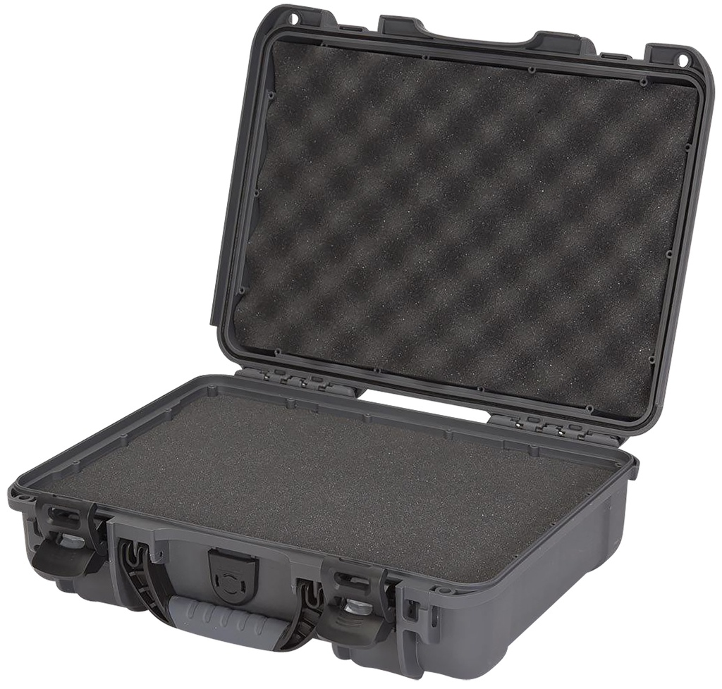 Nanuk 9101007 910  Waterproof Graphite Resin w/ Foam Padding&Airline Approved
