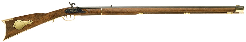 Traditions R2040 Deluxe Kentucky Rifle  50 Cal Percussion 33.50" Blued Barrel Hardwood Stock Double Set Trigger