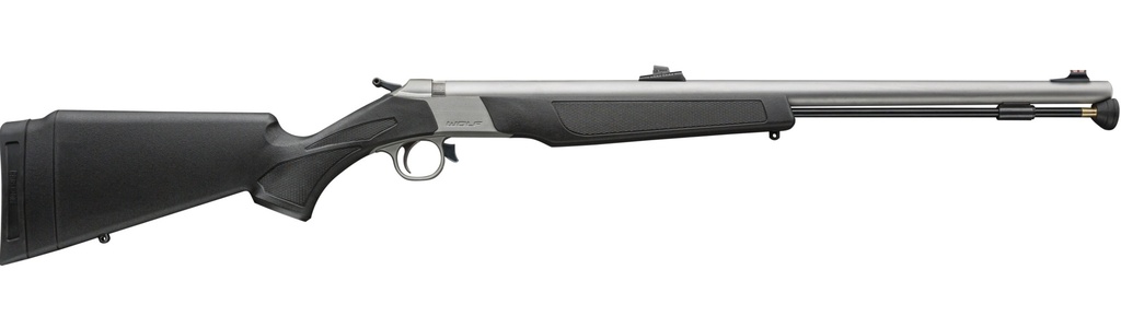 CVA WOLF V2 .50CAL SS/BLACK FOS