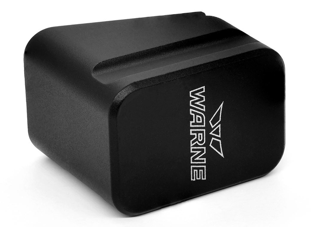 Warne GLOCK 17/22 MAG EXT +5/+4 BLACK