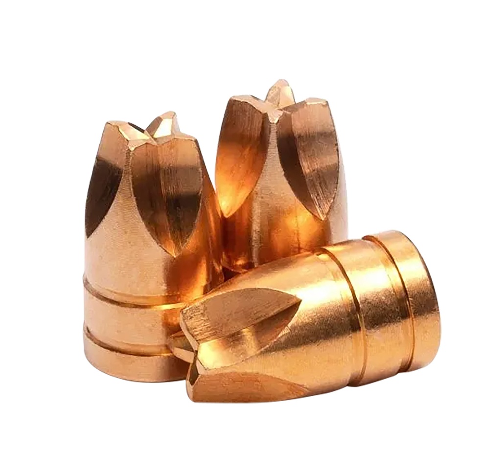 Lehigh Defense 09357100SP Xtreme Defense 38Special/357Mag 100gr Fluid Transfer Monolithic 50/Box