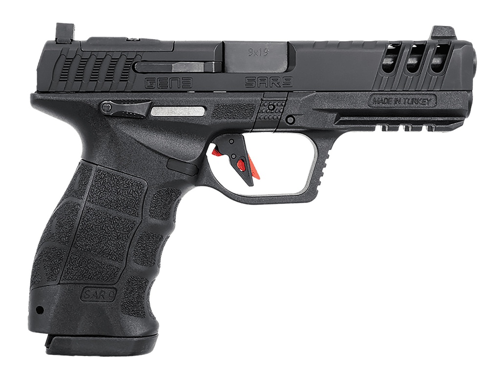 SAR Firearms SAR9 GEN3 9MM BLACK 4.4" 17+1