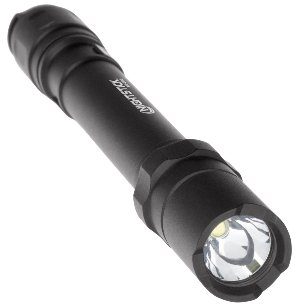 Bayco Nightstick MT200  Mini-TAC Pro Black Anodized 45/70/135 Lumens White LED