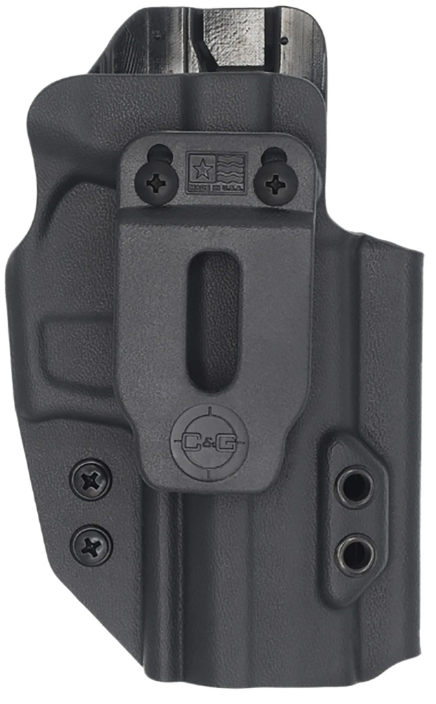 C&G Holsters 0288100 Covert  IWB Black Kydex Belt Clip Fits Sig P320C