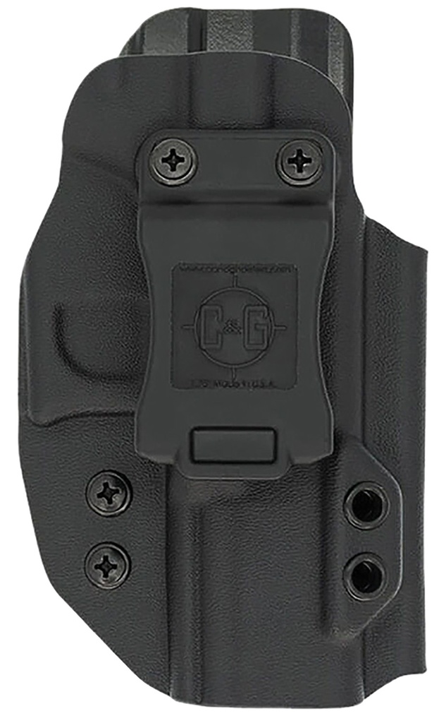 C&G Holsters 1864100 Covert  IWB Black Kydex Belt Clip Fits 1911 3.5" Right Hand