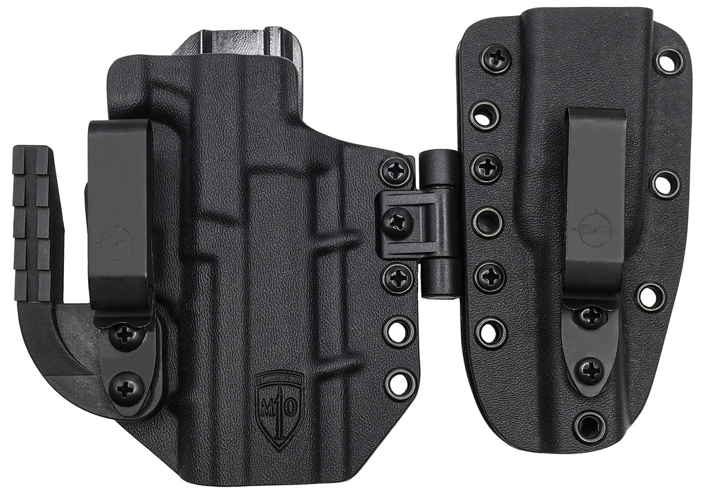C&G Holsters 0386100 MOD 1 Holster System IWB Black Kydex Belt Clip Fits Sig P365/XL