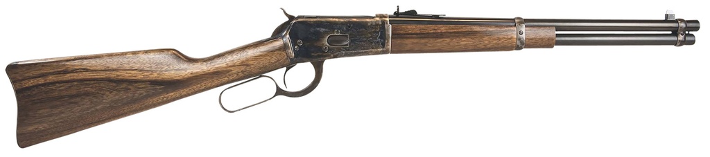 Chiappa Firearms 920336 1892 Trapper Carbine 45 Colt (LC) 8+1 16" Blued Barrel, Color Case Hardened Receiver, Oiled Walnut Stock, Adjustable Sight
