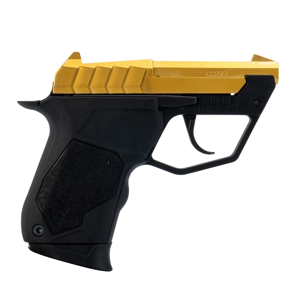 Taurus 22TUC 22LR BLACK/PVD GOLD 9+1  #