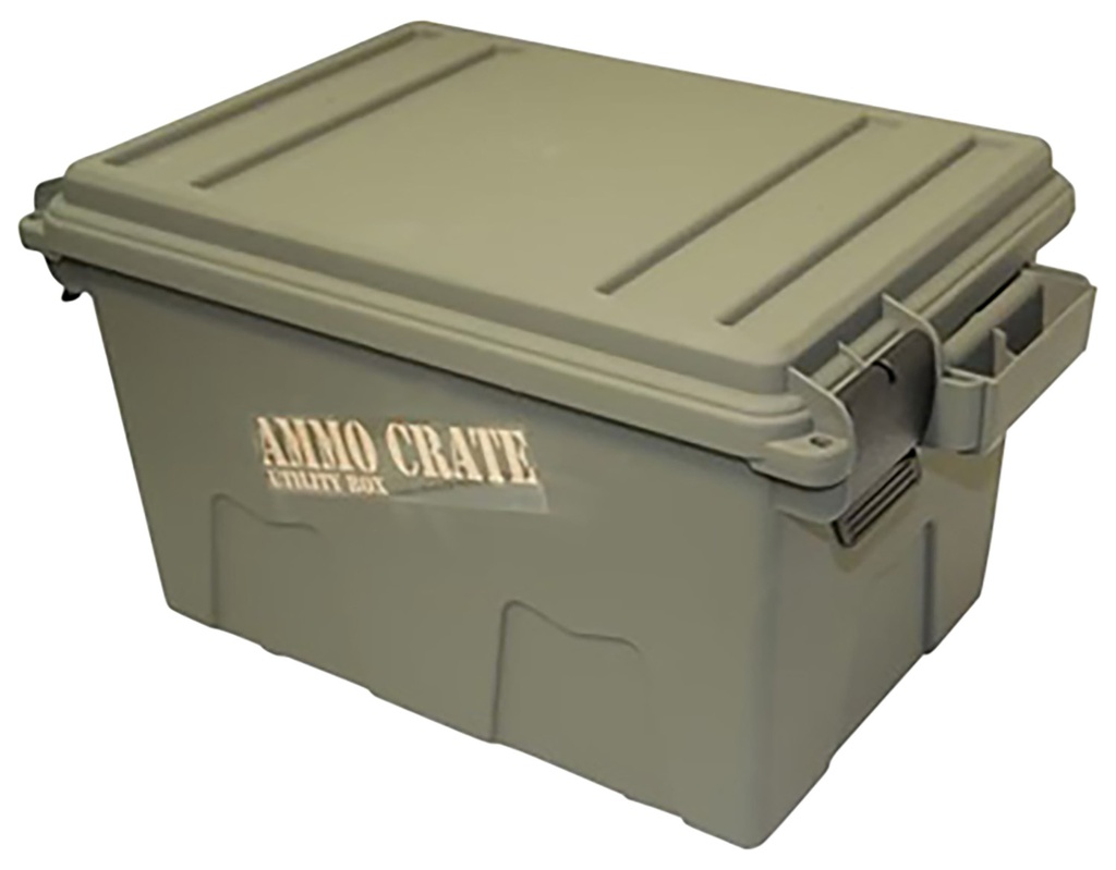 MTM Case-Gard ACR718 Ammo Crate Utility Box Army Green Polypropylene