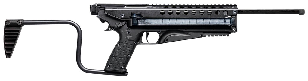 Kel-Tec R50BLK R50  5.7x28mm 50+1 16.10" Threaded Barrel, Black Receiver & Polymer Grip, Side-Folding Stock, Adjustable Sights, QD Sling Mount