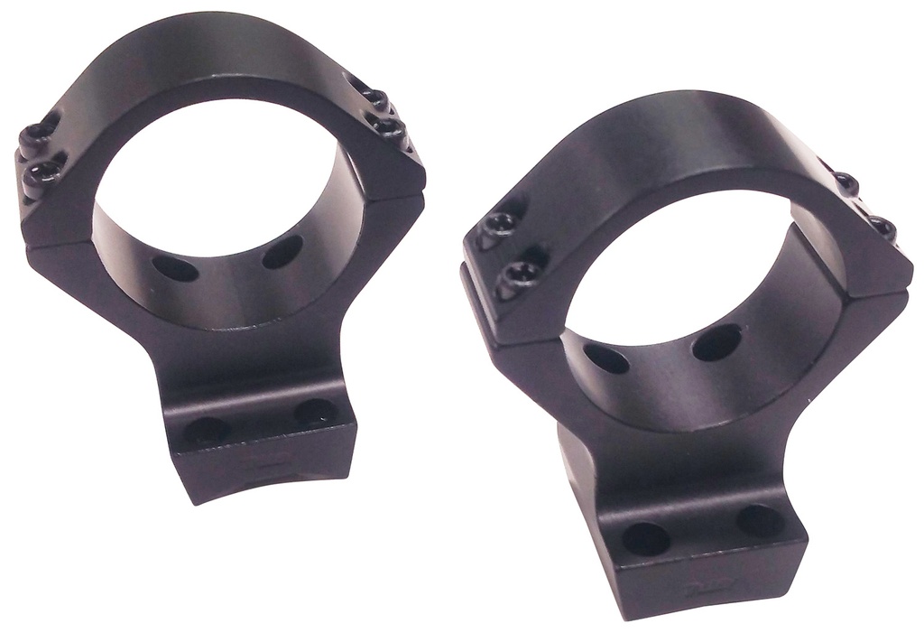 Talley 730735SM Scope Mount/Ring Combo  Black Anodized 30mm Tube Fits X-Bolt Low Rings Short/Super Short Action 20 MOA