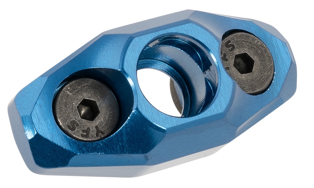 Rise Armament RA601BLU M-LOK QD Sling Mount Patriot Blue Aluminum