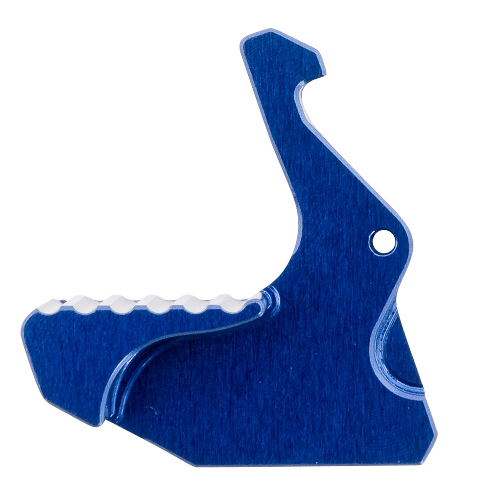 Rise Armament RA212GIBLU Extended Charging Handle Latch RA-212 Patriot Blue Aluminum fits Mil-Spec AR Charging Handles
