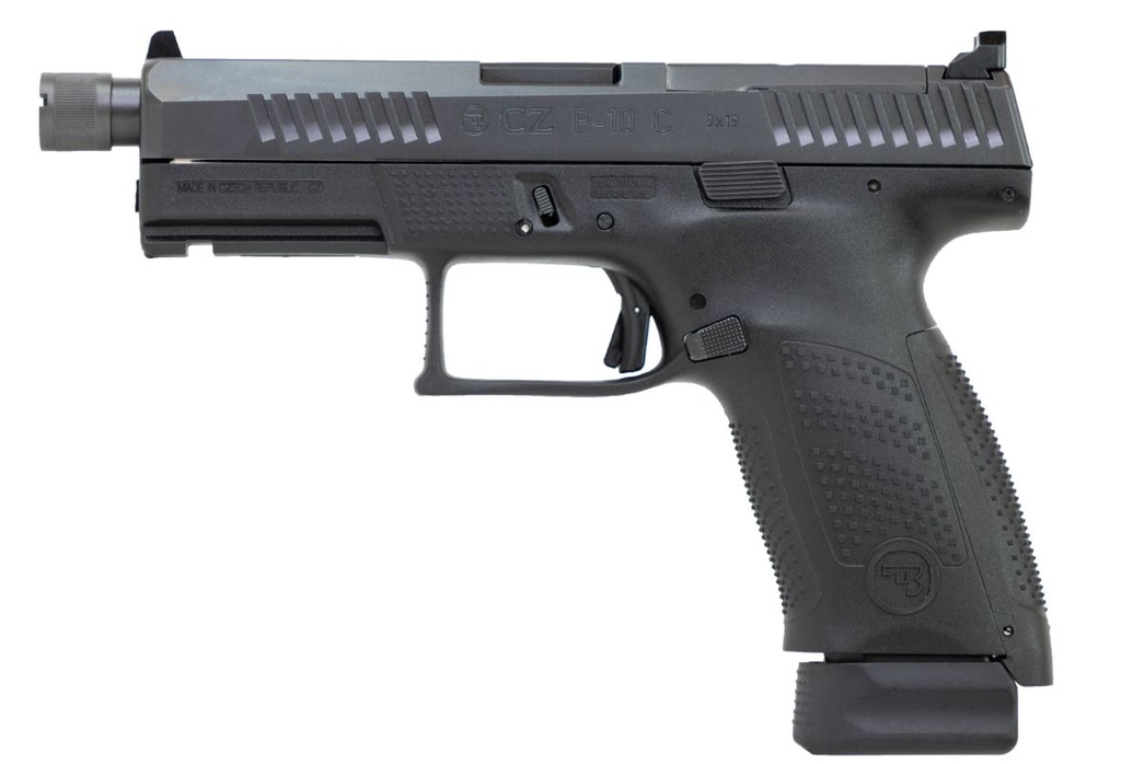 CZ P-10 C 9MM BLACK 15+1 4" OR SR