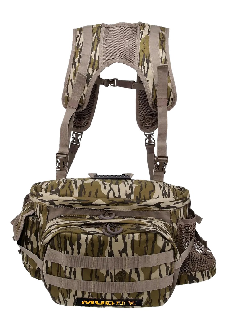 Muddy MUD-BPK-LMBR Pro Lumbar 500 Pack Mossy Oak Bottomland Polyester Zipper/Buckles Closure