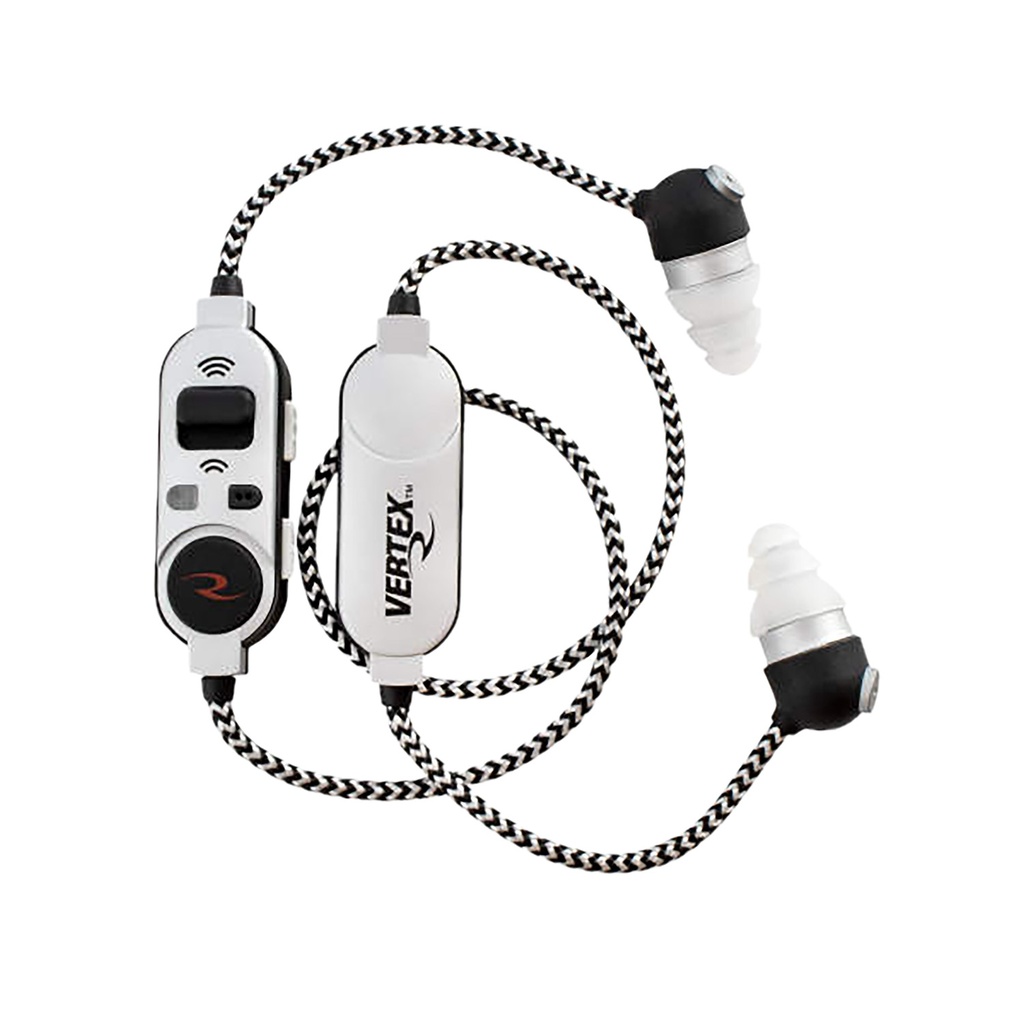 Radians VX-BTAC10 Vertex Electronic Ear Buds 25 dB In The Ear Black/Gray