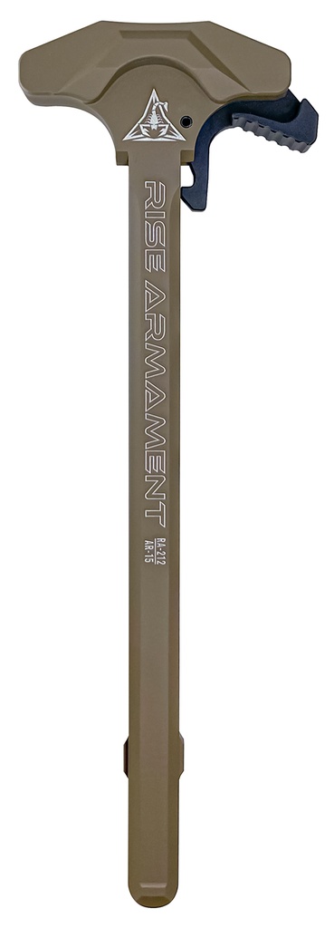 Rise Armament RA212FDE Extended Charging Handle RA-212 FDE Aluminum for AR-15