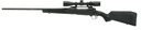 Savage Arms 58131 110 Apex Hunter XP 400 Legend 4+1 18" Carbon Steel, Black, Synthetic AccuFit Stock, Vortex Crossfire II 3-9x40mm Scope Left Hand