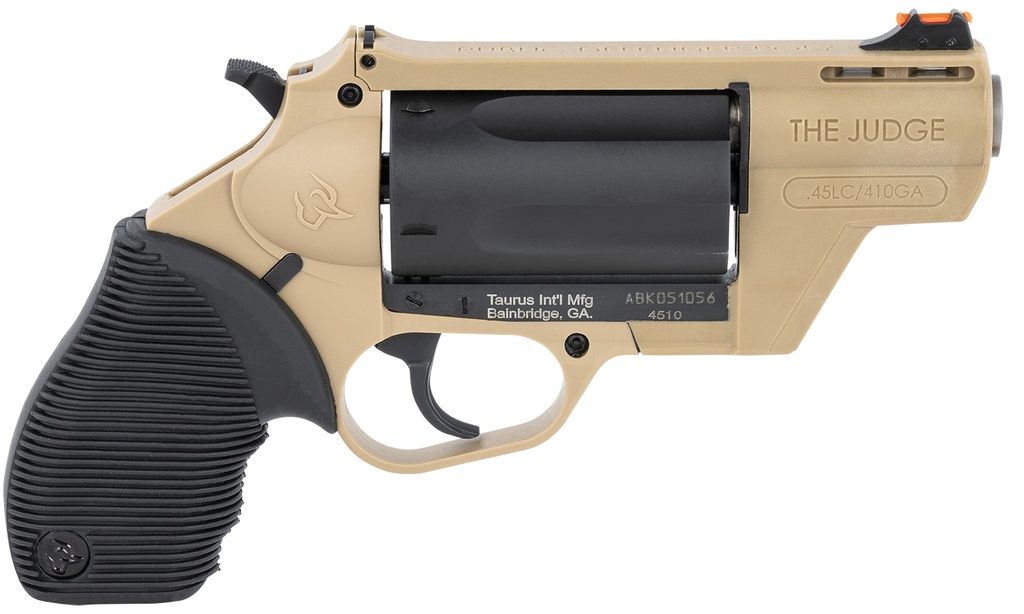 Taurus PUB DEF POLY 410/45 FDE/BLACK 2"