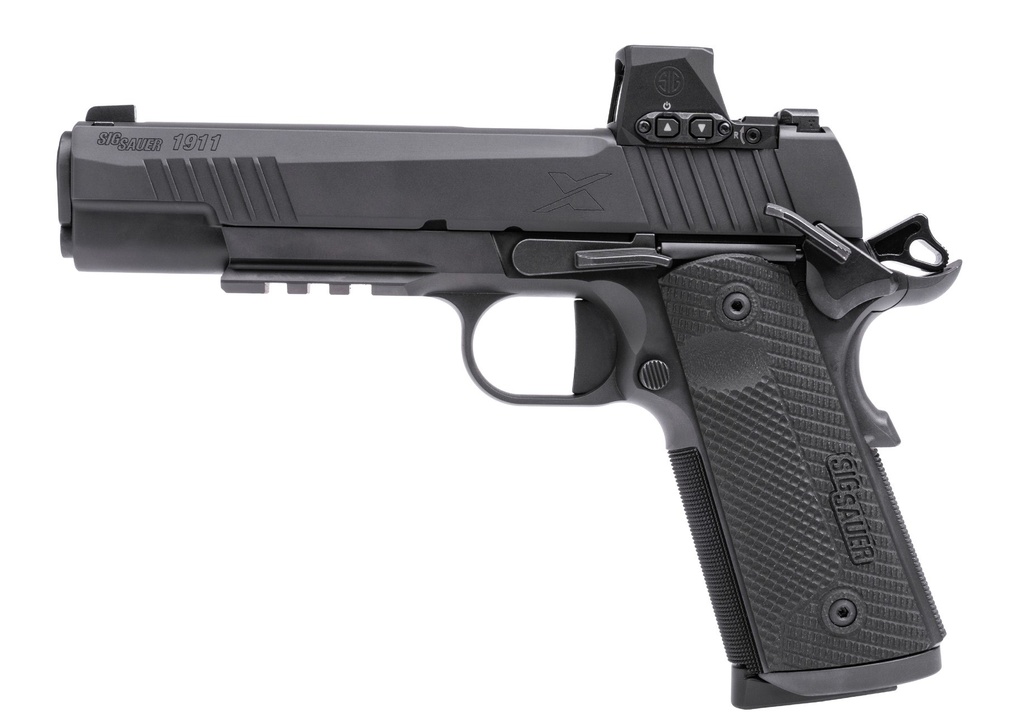 SIG SAUER 1911X 45ACP BLACK/BLACK 5" ROMEO-X