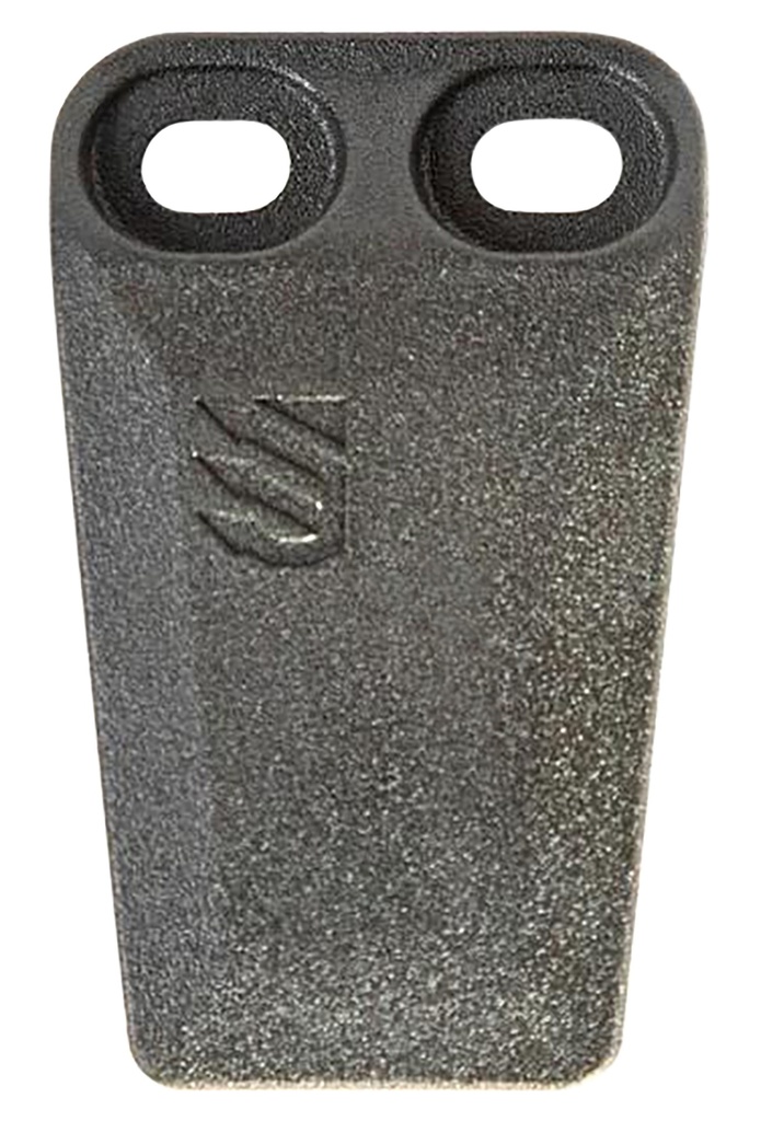 Blackhawk  Stache Non Tuckable Belt Clip Black Polymer 1.75" Screw Mount