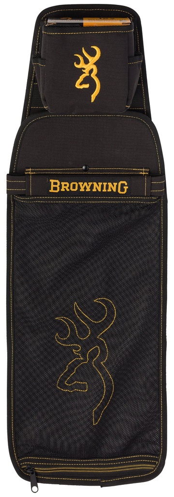 Browning 121095897 Shotshell Pouch  Black/Gold Ripstop Ambidextrous