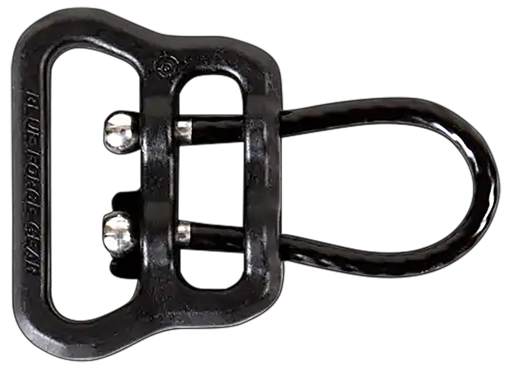 Blue Force Gear UWLUL1100BK ULoop  Black 1.25" Rifle Nylon/Stainless Steel