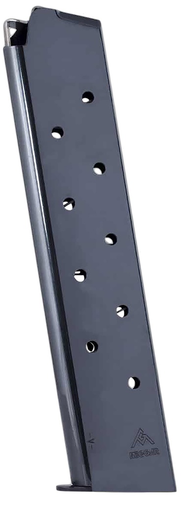 Mec-Gar MGCG4511B Colt Government 11rd 45 ACP, Black Carbon Steel