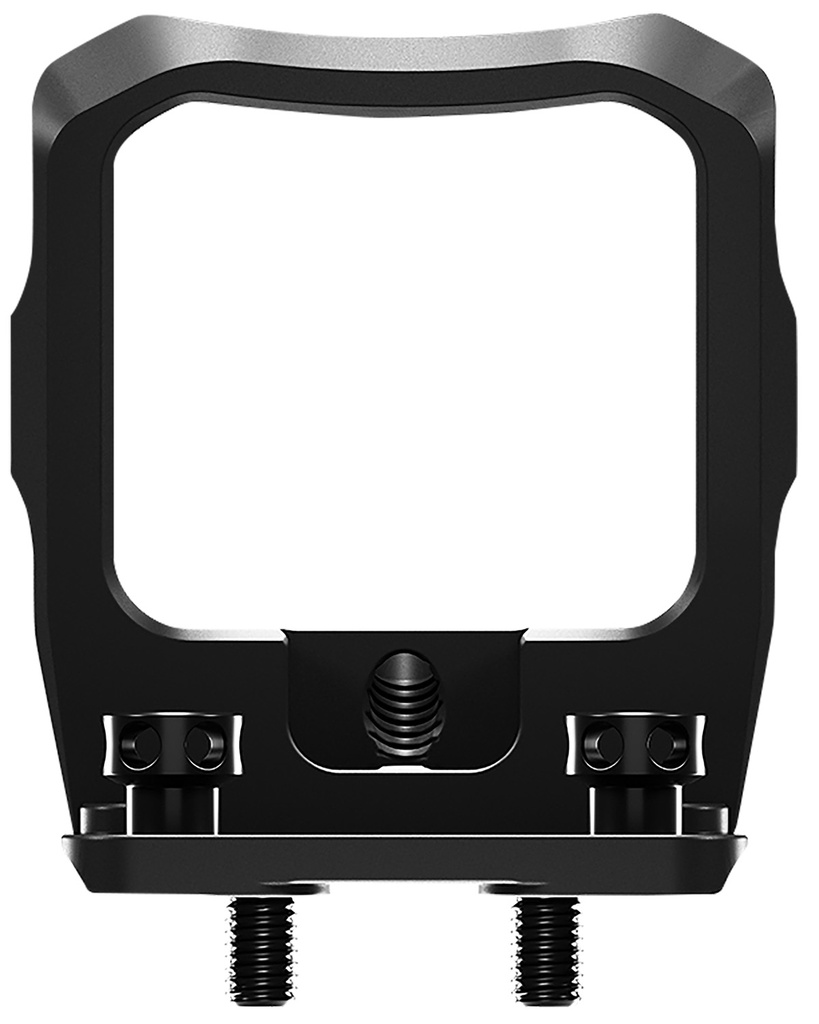 Radian Weapons H0018 Guardian Optic Guard  Black Frame Compatible w/Glock MOS, Trijicon RCR Footprint