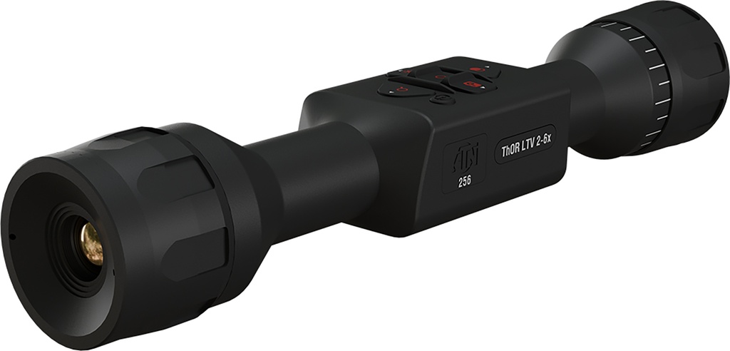 ATN TIWSTLTV219X Thor LTV  Thermal Black 2-6x19mm Multi Reticle 256x192, 12 Microns, 50 Hz Resolution