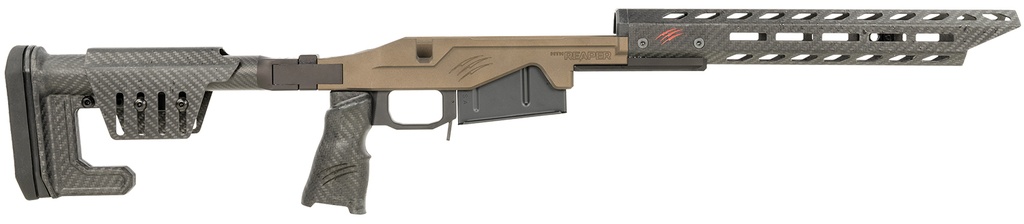 Fierce Firearms LACHSBZ  Chassis Kit Bronze Fits AR-15 Long Action