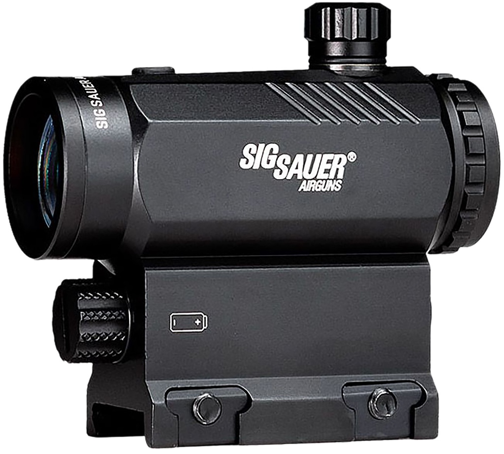 Sig Sauer Airguns AIRR5 AIR R5 Mini Red Dot Sight  Black Anodized 1 x 20 mm 3 MOA Red Dot