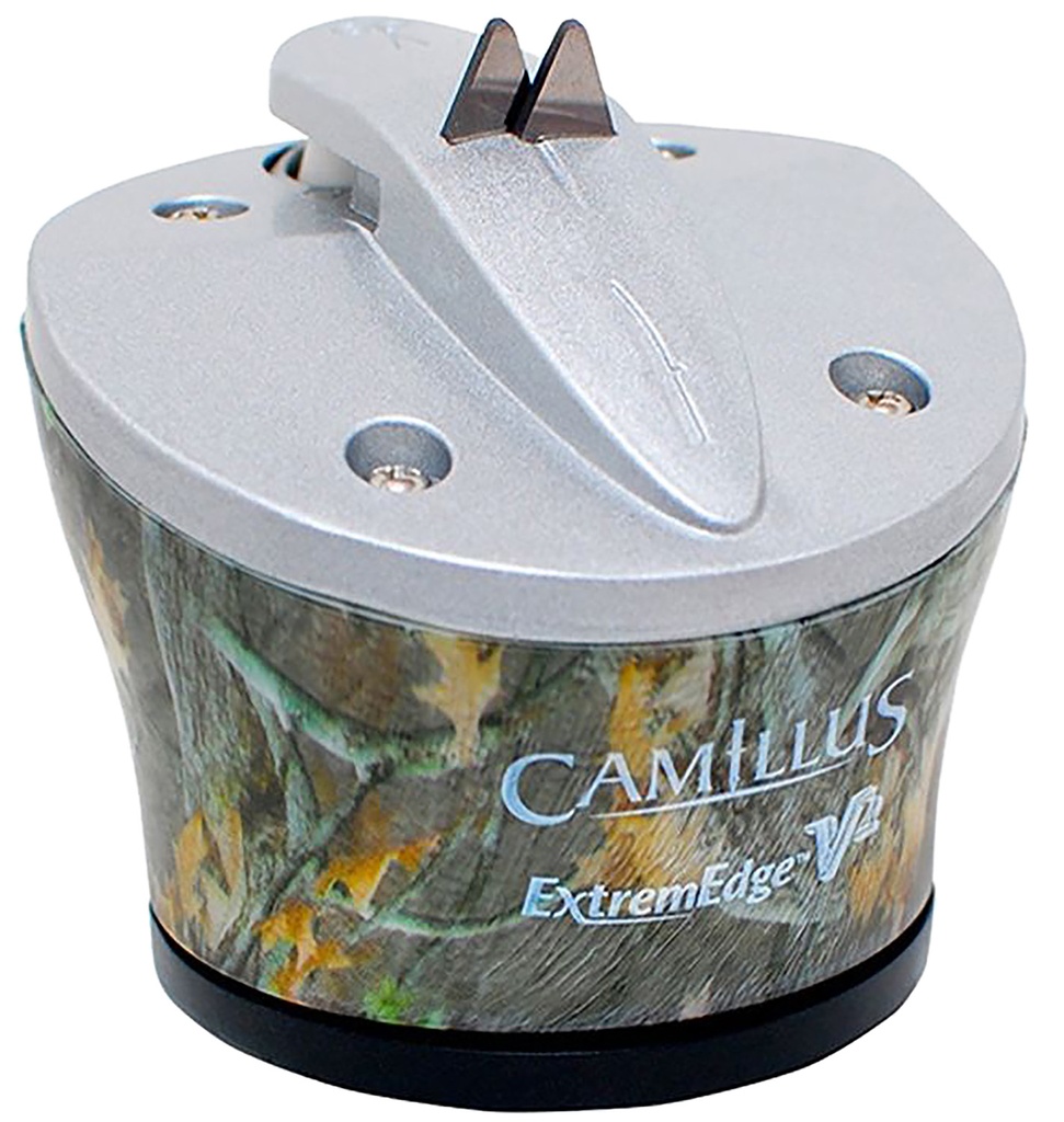 Camillus 18725 Extreme Edge Sharpener Camo Carbide/Ceramic Sharpener Ceramic Carbide